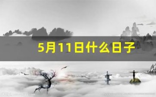 5月11日什么日子(5月11日什么日子拉警报)