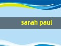 sarah paulson(sarah paulson的ig live)