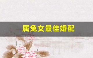 属兔女最佳婚配(属兔女最佳婚配属相年份)