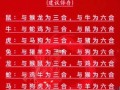 12生肖配对