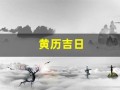 黄历吉日(黄历吉日查询2023年黄道吉日)