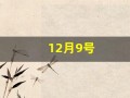 12月9号(2002年12月9号)