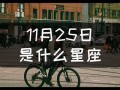 11月25日是什么星座(11月25日是什么星座的人)