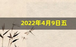 2022年4月9日五行穿衣指南(2021年4月9日穿衣)
