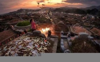 梦见坟墓着火(梦见坟墓起火了)