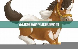 属马的今年运程(属马的今年运程怎样)
