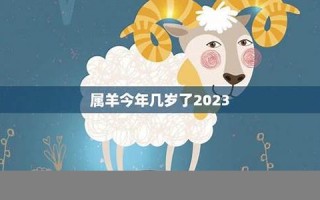 属羊的今年多少岁(1995属羊的今年多少岁)