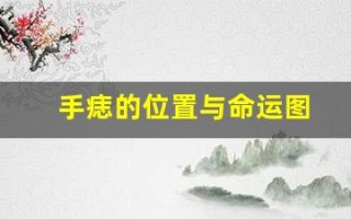 手痣的位置与命运图(面相痣的位置与命运图解)