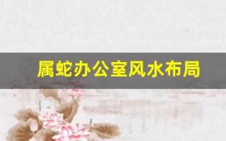 属蛇办公室风水布局(属蛇办公室最好的方位)