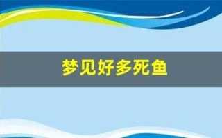 梦见好多死鱼(梦见好多死鱼的含义周公解梦)