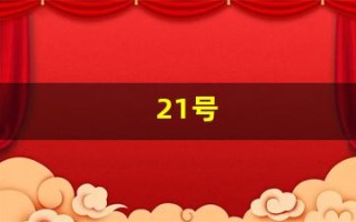 21号(21号三体综合症)