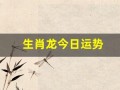 生肖龙今日运势(生肖龙今日运势查询)