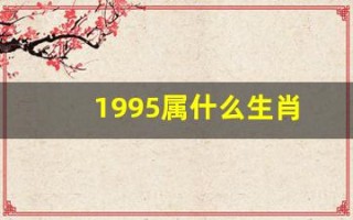 1995属什么生肖(1998属什么生肖年)