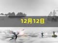 12月12日(12月12日是什么日子)