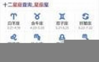 星座占卜网(星座占卜在线)