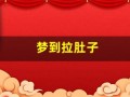 梦到拉肚子(梦见自己拉稀像喷水一样)