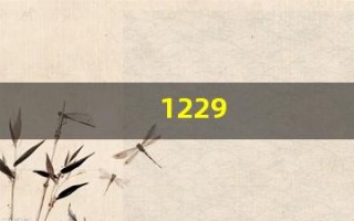 1229(1229美金是多少人民币)