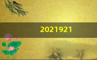 2021921(2021921爱情翻译)