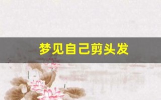 梦见自己剪头发(梦见自己剪头发男人)