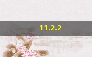 11.2.2(1122334455667788每个数只能用一次)