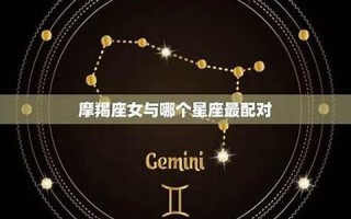 摩羯座女生最配星座(摩羯座女生性格)