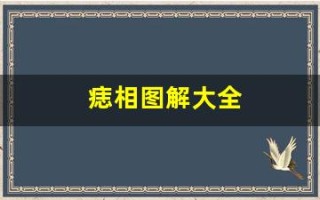 痣相图解大全(手上痣相图解大全)