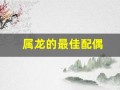 属龙的最佳配偶(00年属龙的最佳配偶)