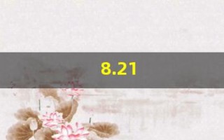 8.21(8213数字代表什么意思)
