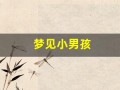 梦见小男孩(梦见小男孩撒尿是什么意思)