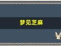 梦见芝麻(梦见芝麻酱)