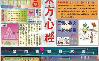 东方心经玄机图(东方心经2012彩图)